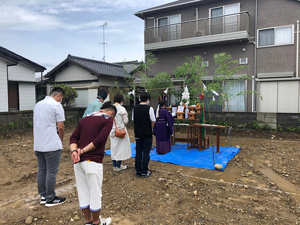 Ｉ様邸　地鎮祭を行いました！