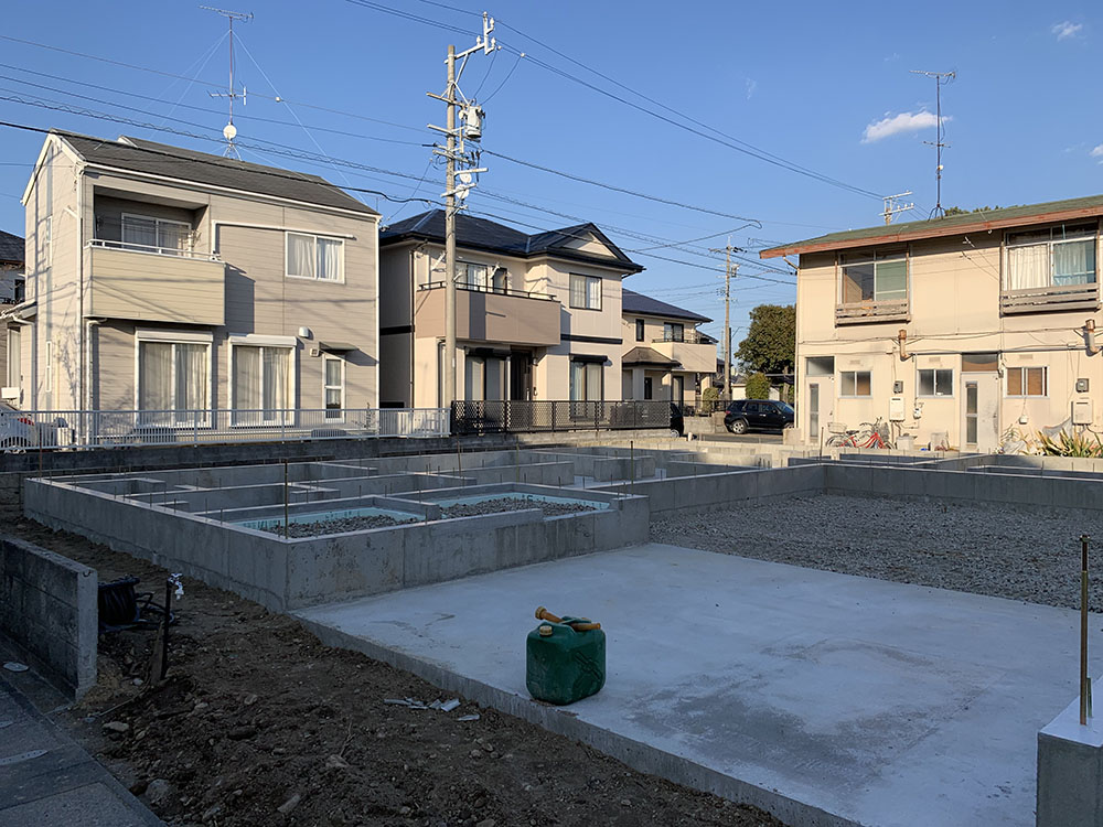 浜松市中区K様邸　基礎工事完了！