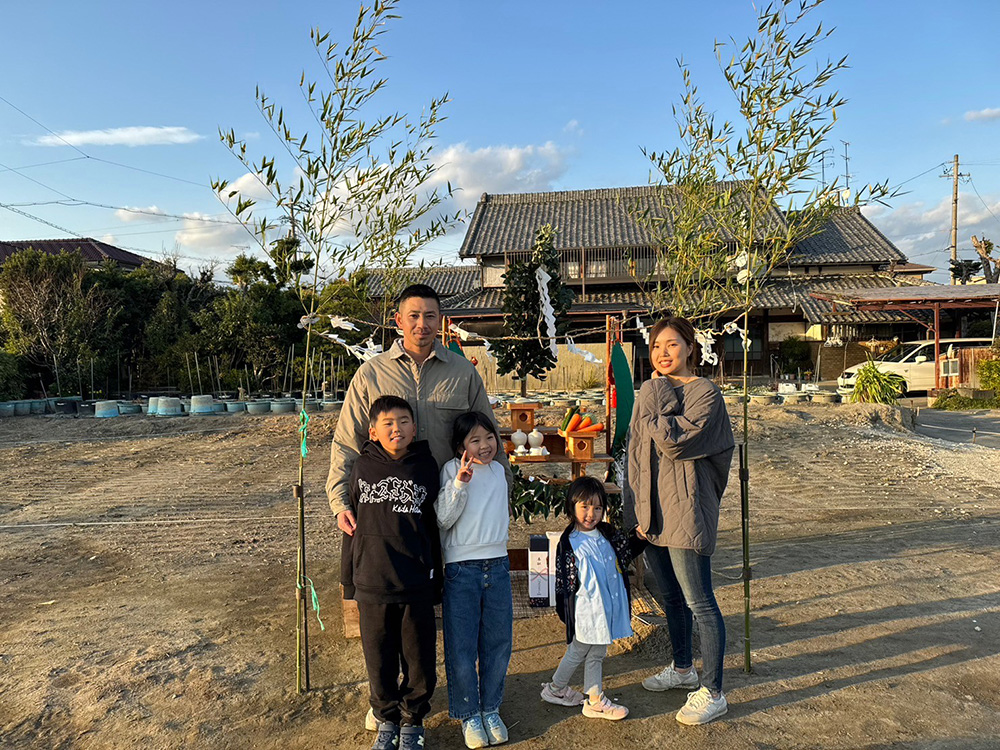 浜松市浜名区T様邸　地鎮祭！！