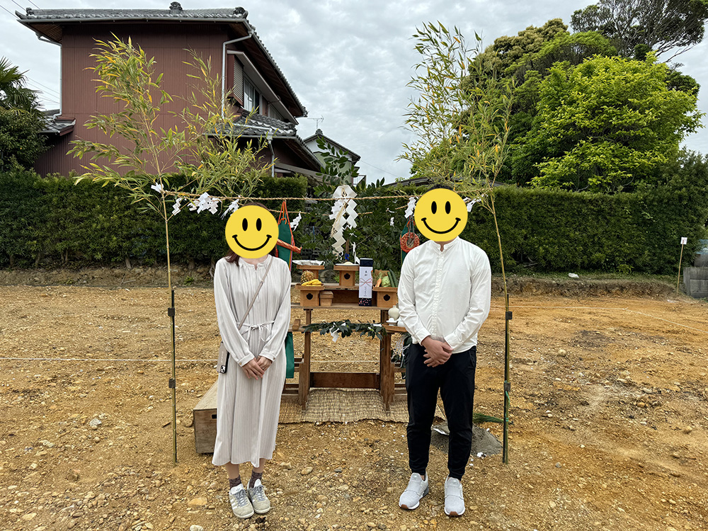 浜松市中央区F様邸　地鎮祭！！
