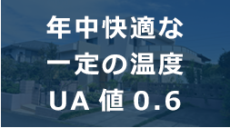 年中快適な一定の温度
